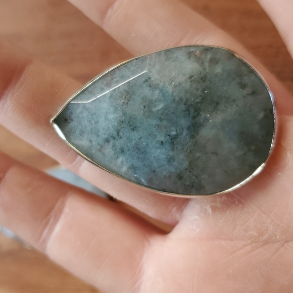 New 2pc Silver Wrapped Blue Kyanite Pendant Bundle. - Picture 6 of 15